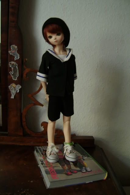 Rigi-chan speciel lavet sailor school uniform >w< ! DSC09320