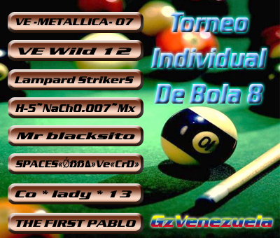 Torneo De 8 ball: Grupo C Grupoc-5