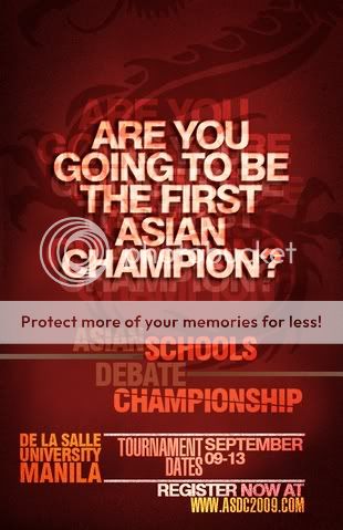 Asian School's Debate Championship ASDCPOSTER