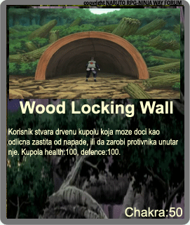 Orochimaru Wood-Locking-Wall