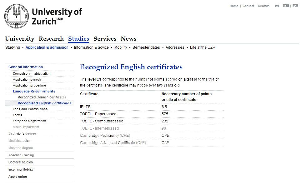 Lý do hoc IELTS ! ZURICH