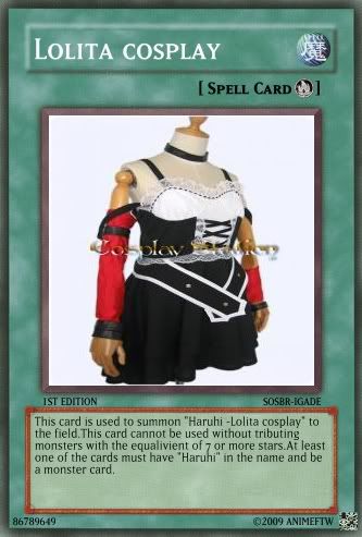 AnimeFTW's YGO cards Lolitacosplay