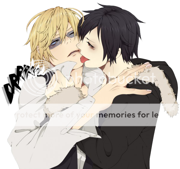 Renders Boys/ Yaoi Durarara-Izaya-Shizuo-yaoi-16164071-600-563