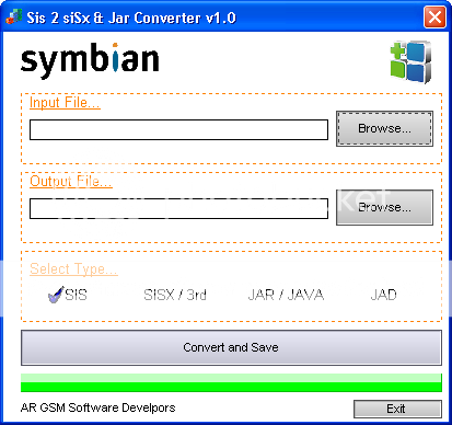 برنامج Sis to sisx and jar Converter لتحويل صيغ العاب وبرامج النوكيا بمختلفها  533fc