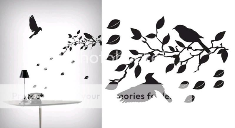 Wall sticker^^^100% original from Korea!!! Birdtree