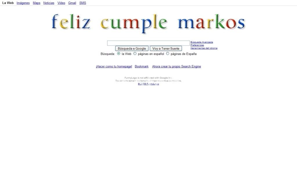 Feliz cumpleaños Marko Markos