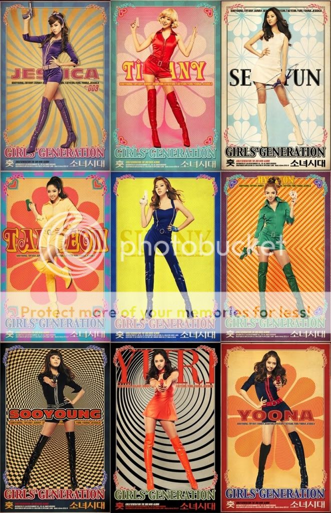 SNSD Fotos oficiales 3er Mini Álbum. Agentes009soshi