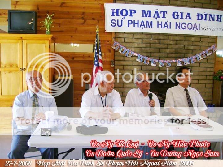 Năm 2008 Họp Mặt Gia Đình Sư Phạm Saigon Hải Ngoại SP08