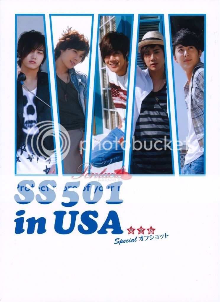 [HJL] SS501 in USA Booklet (Pentacle edition) super HQ scans SS_USADVD001-1