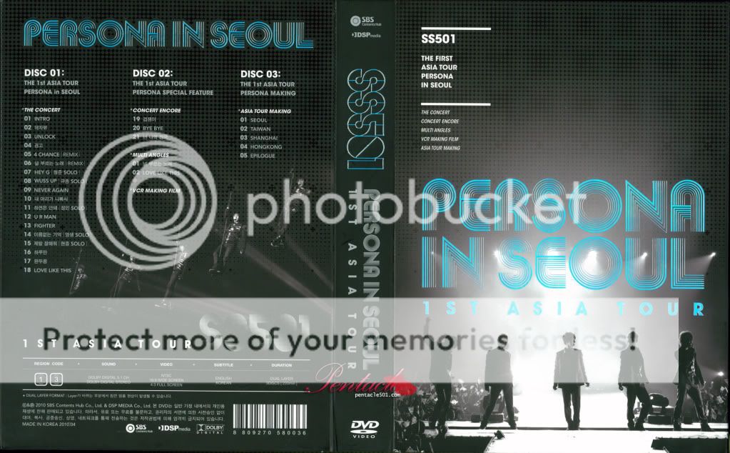 [HJL] Persona in seoul DVD photobook kor.version 4bd881bccf75b