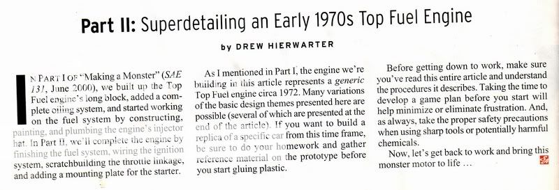 how to detail early 70's blown hemi Jul1006