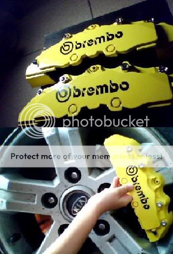 Fs:Brembo, Endless, Spoon, Trd, Brake cover kit.-ORDER NOW!! Bremboyellow