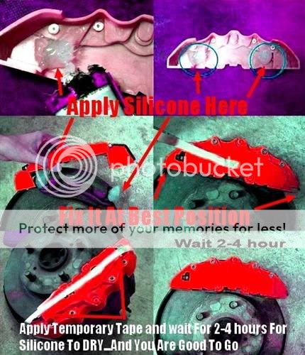 Fs:Brembo, Endless, Spoon, Trd, Brake cover kit.-ORDER NOW!! Newinstructionpics