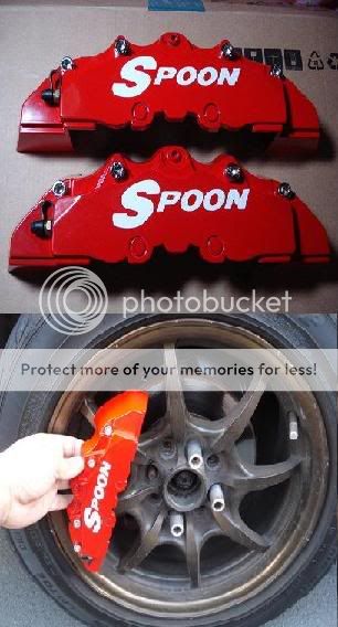 Fs:Brembo, Endless, Spoon, Trd, Brake cover kit.-ORDER NOW!! Spoonred