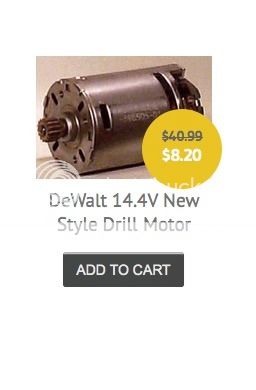 Promotion Louche Moteur Dewalt 14.4v à 8$ au lieu de 40.99$ site DewaltDepot Promo%20DeWalt