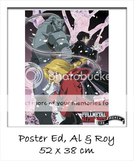 Poster Full Metal Alchemist Ed, Al & Roy - 3CMFMAP005 3CMFMAP005