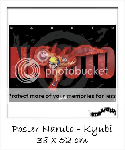 Naruto - poster plastifié Naruto - Kyubi - 3CMNARP003 3CMNARP003