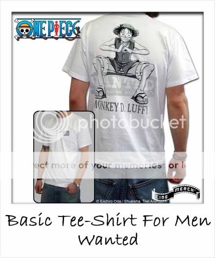 One Piece - Tee-Shirt Wanted - 3CMONET004 3CMONET004