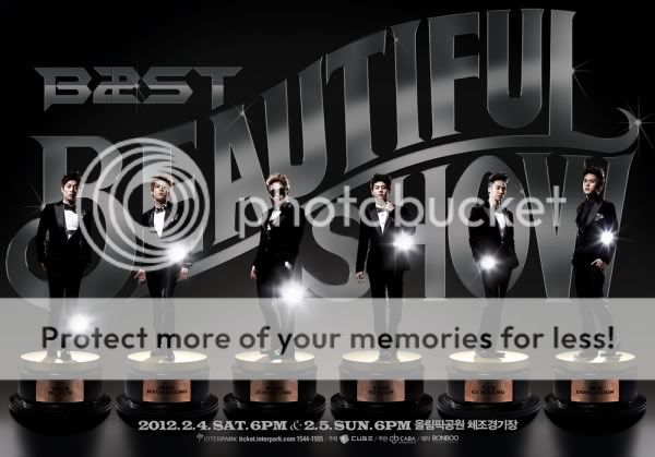 BEAST lanzan un nuevo poster de su concierto “2012 Beautiful Show” 20120102_beautifulshow-600x419