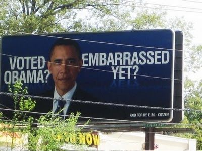 Plain called Putins invasion of Ukraine in 2008 Obama-billboard-1