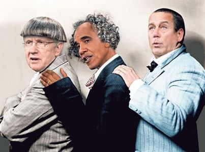 ANOTHER Grand Surprise!  Poll: Obama worst president since WWII ThreeStooges-1