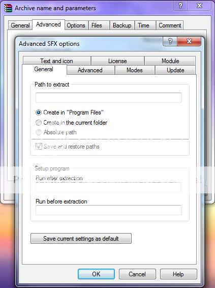 [TUT] Making a .exe extractor/Installer Useing WinRAR. [TUT] 5-1