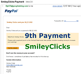 SmileyClicks - Payment Th_SmillyClicks9thPayment