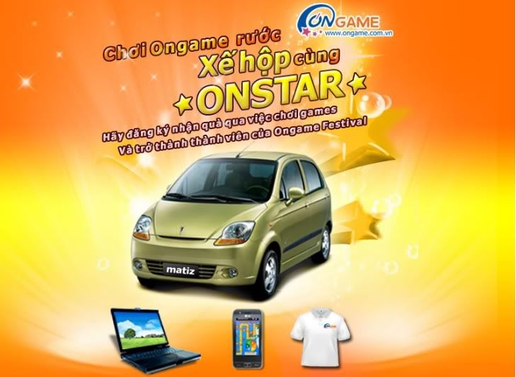 Chơi Ongame – rước xế hộp Ongame