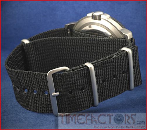 Nato G10 zulu... Timefactors-nato-g10-strap-black