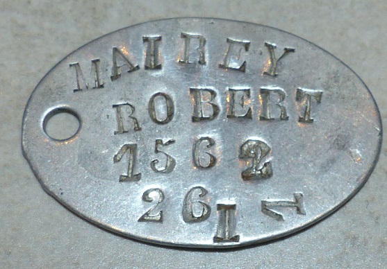 Plaque d'identification FR Mairey