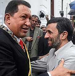 israelitas en Venezuela repudia visita de Ahmadineyad 5_chavez_ahmadineyad_1