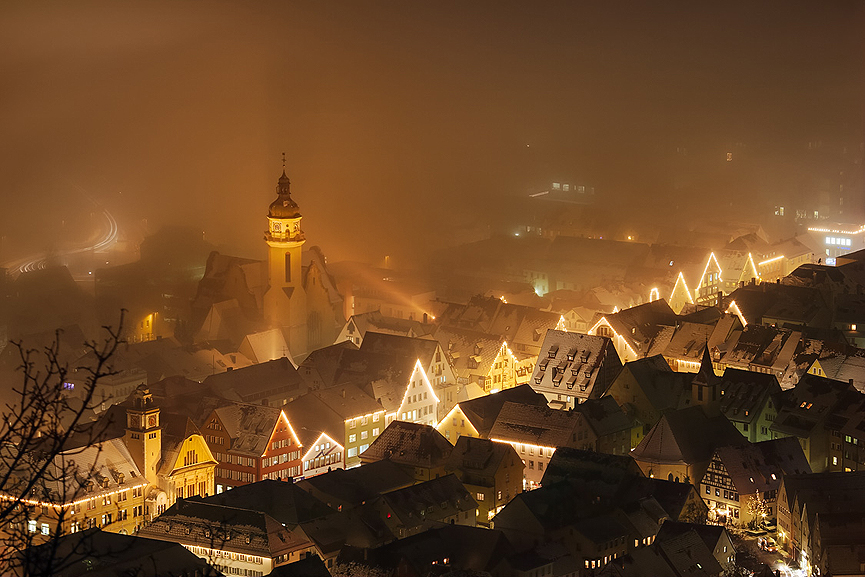 Ciudades invadidas por la niebla EbingerNebel