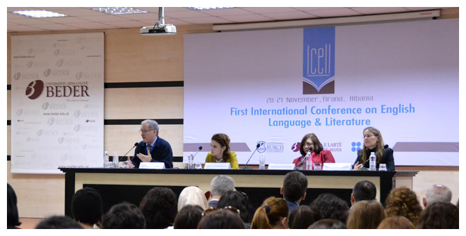 ICELL - 1st International Conference on English Language and Literature  20th to 21st November 2015 Tirana, Albania  Slider2