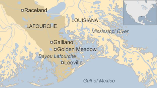 Louisiana (EEUU): Destrucción del ecosistema costero y cultura cajún. _85206672_lafourche