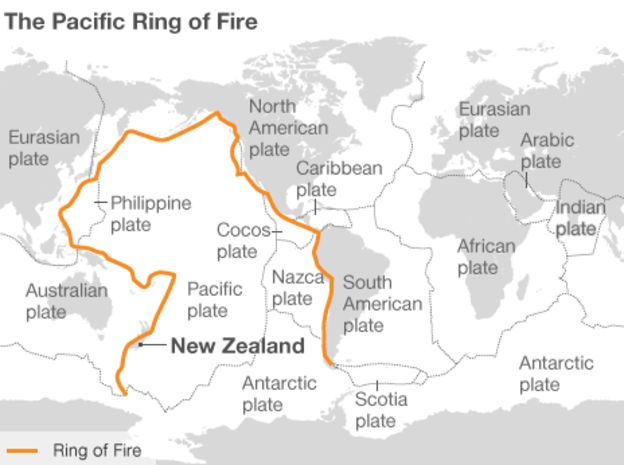 New Zealand earthquake: Tsunami follows powerful tremor _51369389_ring_of_fire