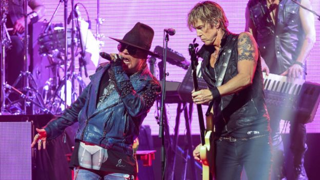 Los Guns N' Roses volvieron a tocar con su formación original después de 23 años 160108205148_guns_n_roses_640x360_ap_nocredit