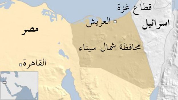 استشهاد 12 جنديا في هجوم مسلح على نقطة تفتيش للجيش المصري في شمال سيناء 161014115148_160928113745_arabic_egypt_north_sinai