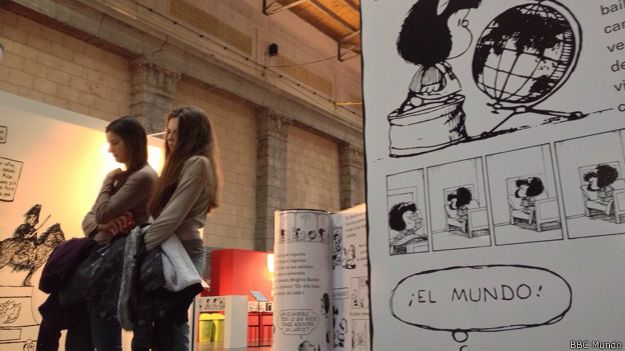 Aniversario 50 de Mafalda: 5 cosas que probablemente no sabías sobre ella (La Tercera) 140929092326_mafalda_expo_624x351_bbcmundo