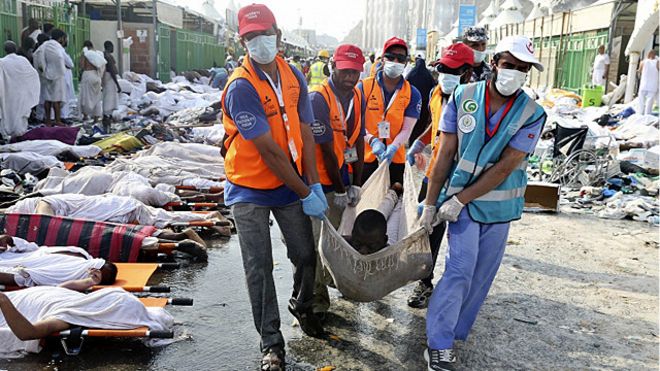 حادث تدافع منى: السعودية تدافع عن نفسها أمام الانتقادات 150925085144_hajj_640x360_reuters_nocredit