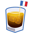 ايقونات كوكتيل ومشروبات Cocktails Icons  French-Connection-icon