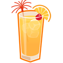 ايقونات كوكتيل ومشروبات Cocktails Icons  Harvey-Wallbanger-icon