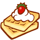 ايقونات كيك Patisserie Icons Gaufres-icon