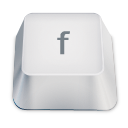 ايقونات ازرار الكبيورد كاملهـ !! Keyboard Keys Icons Letter-f-icon