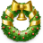 X-Mas 2010 Theme For XP Wreath-icon