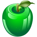 [Icons] PNG Green-apple-icon