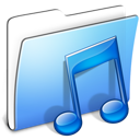 Αυτοσχέδιες κατασκευές μουσικών οργάνων Aqua-Smooth-Folder-Music-icon