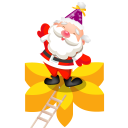   « ξـآلـمٍ الأيٍقُوًنآآأًًُتً » Santa Icons Santa-flower-icon