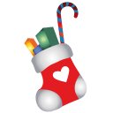 [Icons] PNG Christmas-stocking-icon