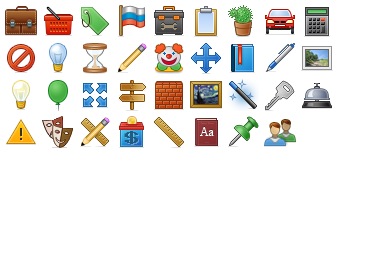 Toolbar Icons v2 (35 Icons) Icons-390