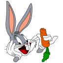 ايقونات الشخصيات الكرتونيه المضحكه والمشهوره Looney Tunes لوني تيونز - 53 أيقونه بصيغ png و ico Bugs-Bunny-Carrot-icon